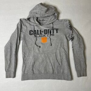 Call of Duty Black Ops 4‎ Hoodie Pullover Gray Mens Size S Small